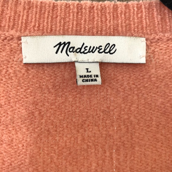 Madewell Rose Faux Wrap Sweater - Picture 5 of 7